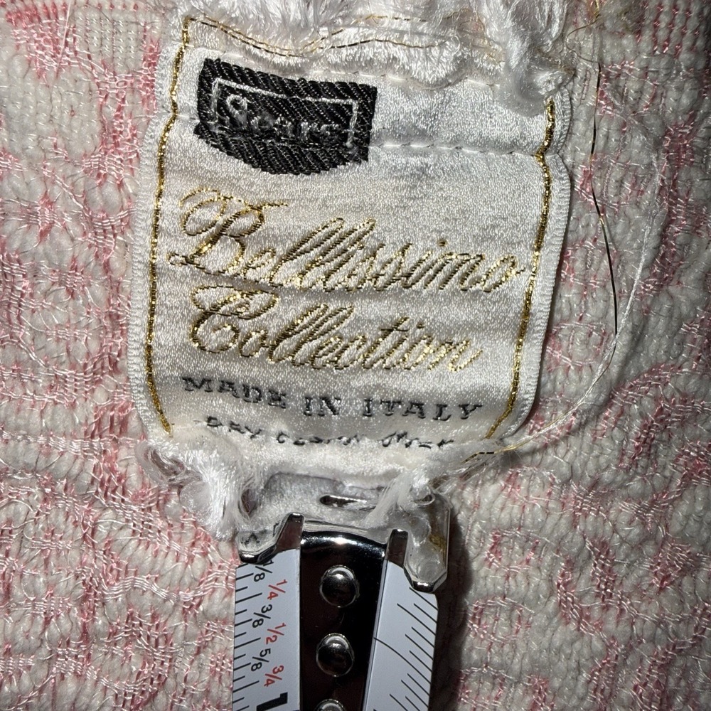 SEARS VINTAGE MID CENTURY BELLISSIMO ITALIAN BROCADE TWIN/FULL BEDSPREAD 78x87" - Picture 9 of 15
